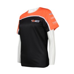 T778 度身訂製女裝圓領T恤 團體訂製熱升華圓領T恤 澳洲 電單車 賽車運動 比賽 員工制服 T恤製造商   黑色 T778 度身訂製女裝圓領T恤 團體訂製熱升華圓領T恤 澳洲 電單車 賽車運動 比賽 員工制服 T恤製造商   黑色